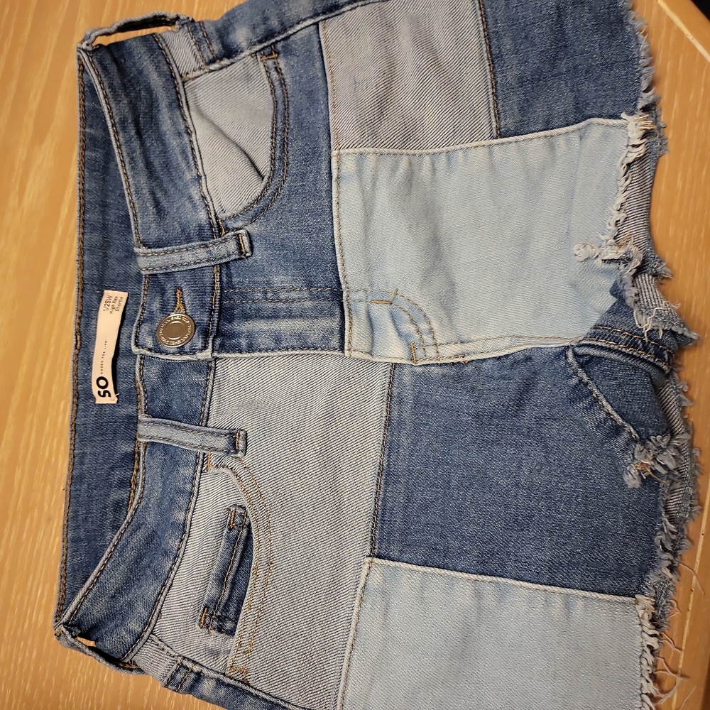 Target junior jean shorts
